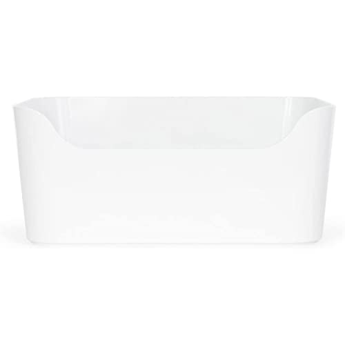 Ikea VARIERA -Box Hochglanz-weiß - 34x24 cm