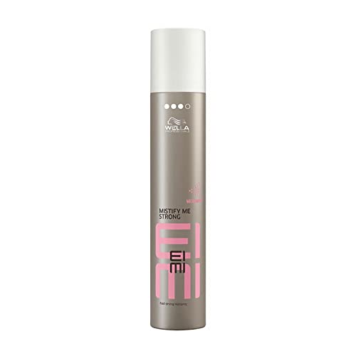 Wella EIMI Mistify Me Strong – schnelltrocknendes Haarspray – leichtes Fixing Spray für sofortigen Halt – Styling-Spray für 24 Stunden zuverlässigen Halt mit natürlicher Bewegung – 1 x 300 ml