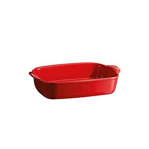 Emile Henry Kleine rechteckige Auflaufform, 30 x 19 cm, aus Keramik EH349551