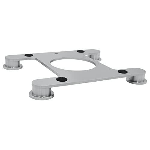 Nubert SF-7 Standfuß | Edelstahl | 1 Stück | Für nuVero 7 und nuVero 70 | Ermöglicht senkrechte Aufstellung der nuVero 70 | Original Nubert Zubehör Made in Germany