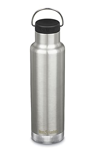 Klean Kanteen Classic Schlaufenkappe Brushed Stainless One Size