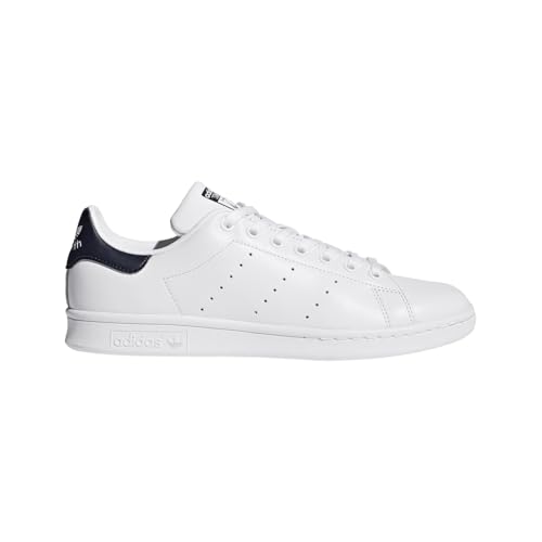 Adidas Adidas Stan Smith M20325, Unisex Hallenschuhe, Weiß (Running White/New Navy), 44 2/3 EU