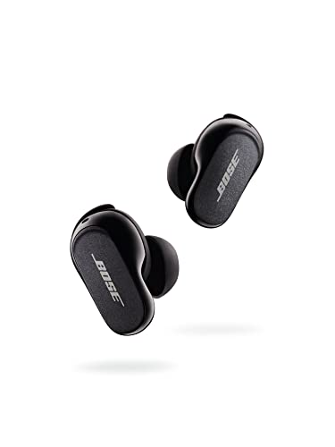 Bose QuietComfort Earbuds II, kabellos, Bluetooth, die weltweit besten Noise-Cancelling-In-Ear-Kopfhörer mit individueller Lärmreduzierung und personalisiertem Klang, Schwarz