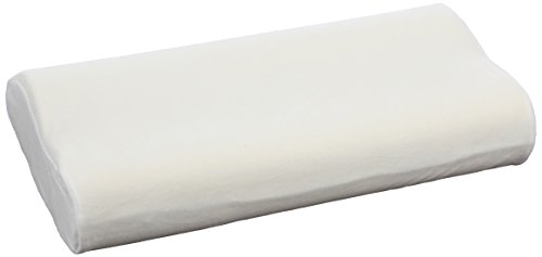 Sissel Soft Curve Compact inkl. Bezug Nackenstützkissen, weiß, 48 x 32 x 10 cm