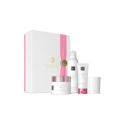 RITUALS Geschenkset The Ritual of Sakura, L – Geschenkbox mit 4 Produkten für die Körperpflege mit Reismilch und Kirschblüten – Pflegende Eigenschaften