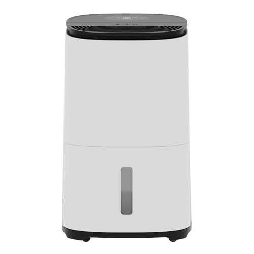 Meaco Ultra Quiet Entfeuchter - MeacoDry Arete® One 20L Zimmer Entfeuchter & Luftreiniger für Häuser, Keller, Schlafzimmer, Garagen, Weiß, Dauermodus