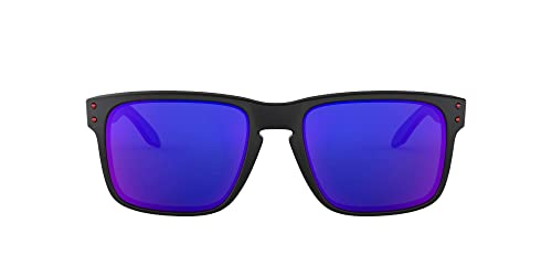 Oakley Holbrook 9102-36 Matte Black / Positiv Red Iridium