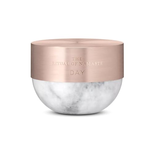 RITUALS The Ritual of Namaste – Anti Aging Tagescreme, leichte Gesichtspflege mit Bakuchiol Repair Complex für glattere, strahlende Haut – 50 ml