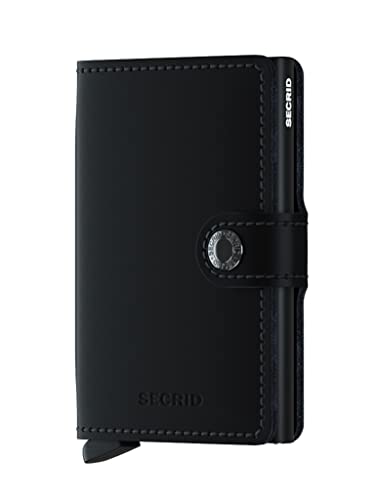 Secrid Unisex Miniwallet Reisezubehör-Kartenhalter im Umschlagformat, Black