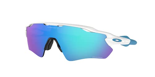 Oakley Herren Radar Ev Path 920857 Sonnenbrille, Mehrfarbig (Polished White), 40