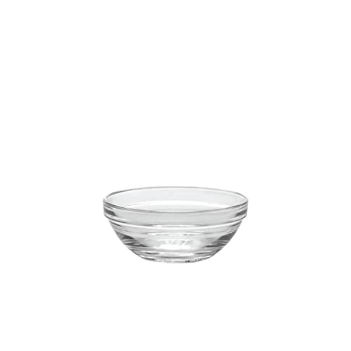 Duralex - LYS Stackable Clear Bowl 10,5 cm (4 1/8 in) Set of 6 by Duralex