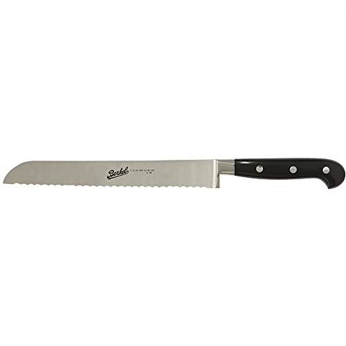Van Berkel - Brotmesser - ADHOC Serie | Klingenlänge: 22 cm | Griff: Schwarz Glanz|*Blisterverpackung*