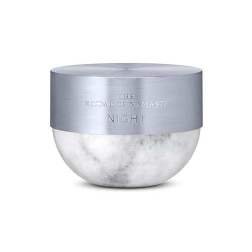 RITUALE Das Ritual von Namaste | Feuchtigkeitsspendende Nachtcreme, regenerierende Gesichtspflege mit Hyaluronic Activator Complex, Feuchtigkeitscreme mit Hyaluronsäure | 50 ml