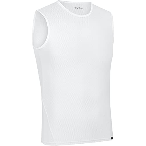 GripGrab Ultralight 1er und 3er Pack Cool Mesh Sommer Fahrrad Unterhemd Ärmellos Anti Geruch Radsport Funktionsshirt