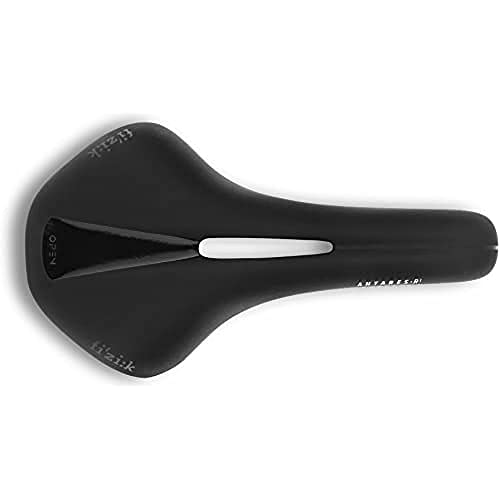 Fizik Unisex – Erwachsene Antares R1 Open Renradsattel, Schwarz, 274 x140 mm
