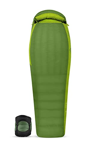 SACO DE DORMIR - 750+ Fill Down Ascent AcIII - R Left Zip Color: Verde