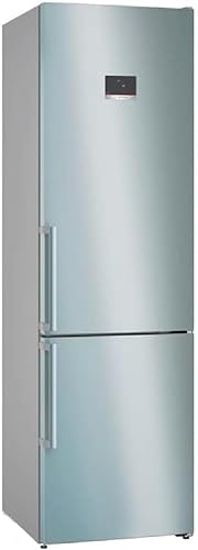 Bosch KGN39AICT Serie 6 Smarte Kühl-Gefrier-Kombination, 203 x 60 cm, 260 L Kühlen + 103 L Gefrieren, VitaFresh XXL längere Frische, NoFrost nie wieder abtauen, SuperKühlen schnellere Kühlung