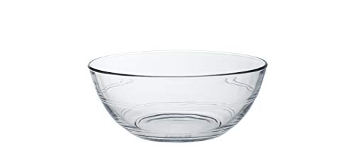 Duralex 2016AF06A1111 Lys Bol Schale, Salatschale, Schüssel, 17cm, 925ml, Glas, transparent, 1 Stück