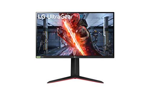 LG 27GN850-B 68,50 cm (27') Nano IPS 1ms 144hz Ultragear Gaming Monitor (HDR, Display Port, HDMI, Höhenverstellbar, G-Sync compatible), schwarz