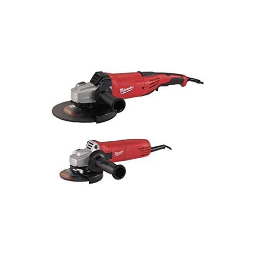 Duo-Schleifmaschinen MILWAUKEE AG 22-230 DMS und AG 10-125E KIT 493345961616