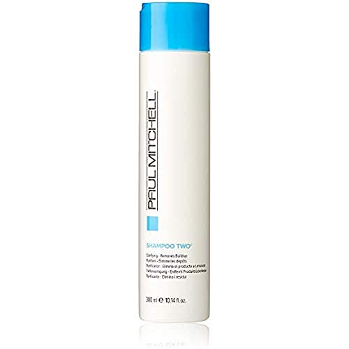 Paul Mitchell Shampoo Two - Clarifying Shampoo reinigt fettiges Haar und fettige Kopfhaut, Tiefenreinigung für die Haare in Salon-Qualität, 300 ml (1er Pack)