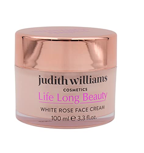Judith Williams Life Long Beauty White Rose Face Cream 100 ml - mit 63% reinem Rosenwasser