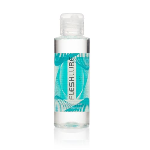 Fleshlight Fleshlube Ice - Gleitmittel mit kühlendem Effekt, für die Verwendung mit allen Fleshlight-Produkten, 100 ml