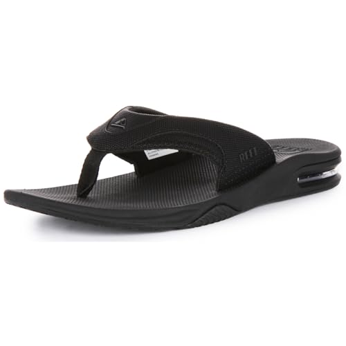 Reef FANNING, Herren Zehentrenner, Schwarz (Alle Schwarz), 44 EU (10 UK)