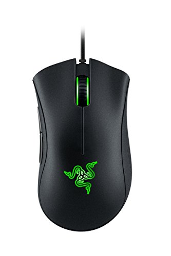Razer DeathAdder Essential – 6.400 DPI Optical Sensor - 5 Hyperresponse Tasten - Gaming & Esports Maus - Ergonomischer Formfaktor
