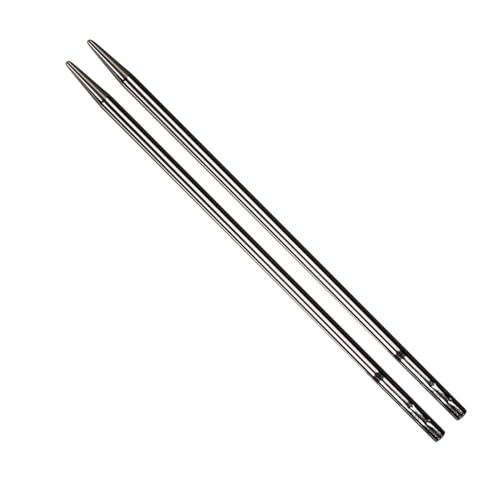 Addi Click Basic Rundstricknadelspitze, Vernickelt, Silver, 15 mm