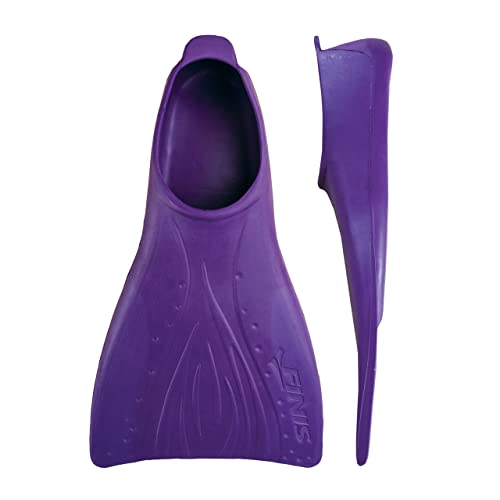 FINIS Kinder Booster Swim Fin, Purple, 6-8