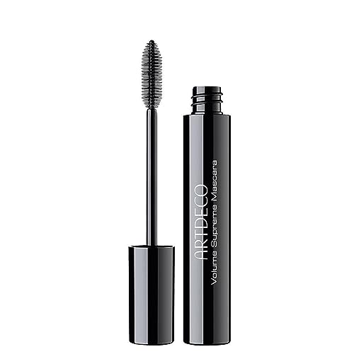 ARTDECO Volume Supreme Mascara – Wischfeste Wimperntusche mit flexibler Gummibürste – Für Länge und Volumen – 1 x 15 ml