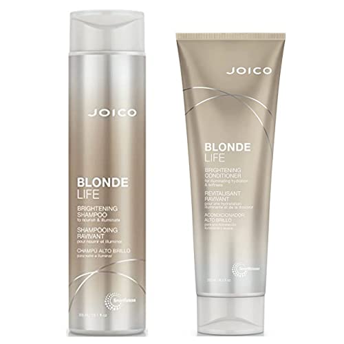 Joico Blonde Life Brightening Geschenkset - Shampoo 300ml + Conditioner 250ml
