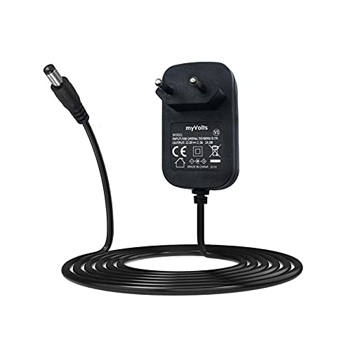 MyVolts 12V EU-Netzteil kompatibel mit Draytek Vigor 2760, 2762, 2765, 2766 Router
