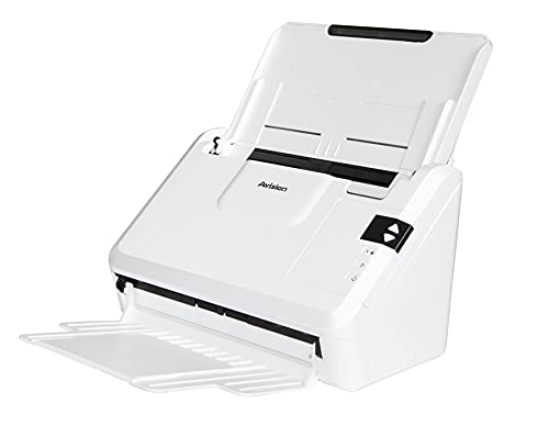 Avision AV332U mit Bildverarbeitungsprozessor VM2 | 32ppm/64ipm A4 Color 300dpi | 50 Seiten ADF | USB 2.0 | ISIS Treiber, Twain Treiber, Button Manager, u.s.w, FF-1904B
