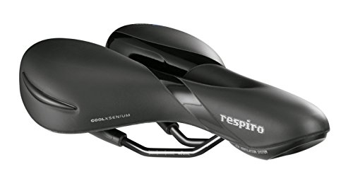 Selle Royal Unisex-Adult Respiro Soft Moderate Sattelbezug, schwarz