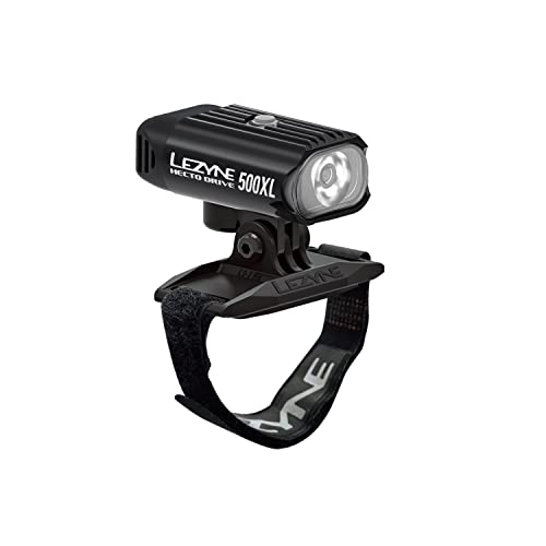 Lezyne Unisex – Erwachsene Helmet HECTO Drive 500XL, BLK/HI Gloss, Einheitsgröße