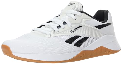 Reebok Unisex Nano X4 Sneaker, FTWWHT/BLACK/RBKG04 ,37.5 EU