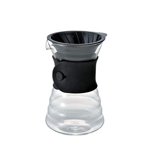 Hario VDD-02B VD 700 ml V60 Drip Dekanter Pourover Coffee Brewer Server für 2–3 Tassen,,Transparent