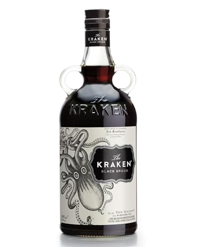 Kraken Black Spiced Rum | Mit einzigartig-würzigem Geschmack | 40% vol. | 0,7 l