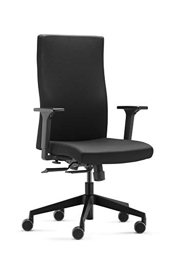 Trendoffice to-Strike Comfort SK 9248 | ergonomischer Bürostuhl mit höhenverstellbarer Rückenlehne und integrierter Lumbalstütze | höhen- und breitenverstellbare 2F-Armlehnen | Homeoffice| by Dauphin