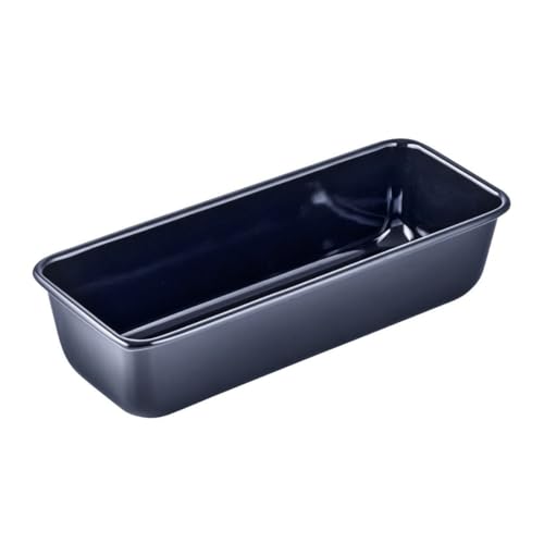 Dr. Oetker Kasten-/Brotback-/Kuchenform, 30 cm Back- Liebe Emaille, robuste, mit schnitt- und kratzfester Emaille-Versiegelung, für saftige Kuchen und deftige Brote, Menge: 1 Stück, Farbe: blau
