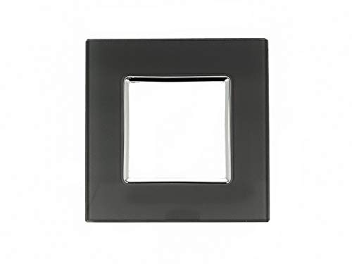 Sandasdon SD78002-8VT Vitra Platte 2 m Stahl dunkel kompatibel mit Vimar Plana für Box 502