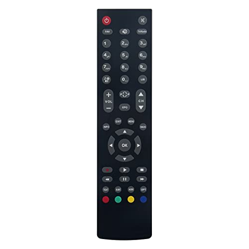 Ersetzte Fernbedienung Passend für Xoro Satellitenreceiver HRK 8910 HBB+, HRS 8820 IP, E-Sat HD-W5, Premio-Sat HD-W7,HRS-8820IP,HRK-8910HBB+