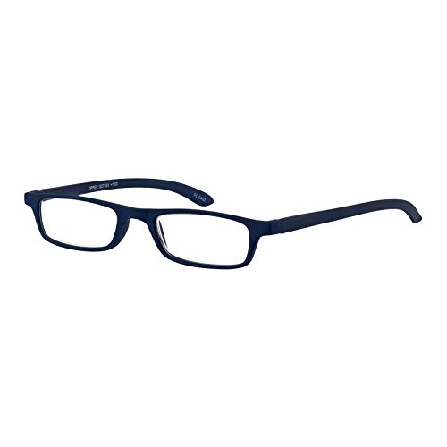 I NEED YOU Lesebrille Zipper / +2.50 Dioptrien / Blau