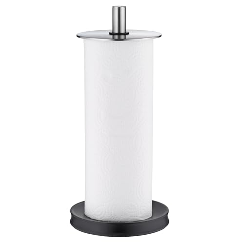 WMF Depot Küchenrollenhalter stehend 32 cm, Cromargan Edelstahl, Silikonfüße spülmaschinengeeignet