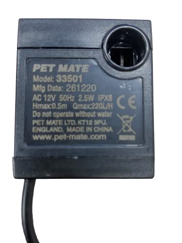 Pet Mate Cat 354 Mate Trinkbrunnen Ersatzpumpe, 1 Stück (1er Pack)