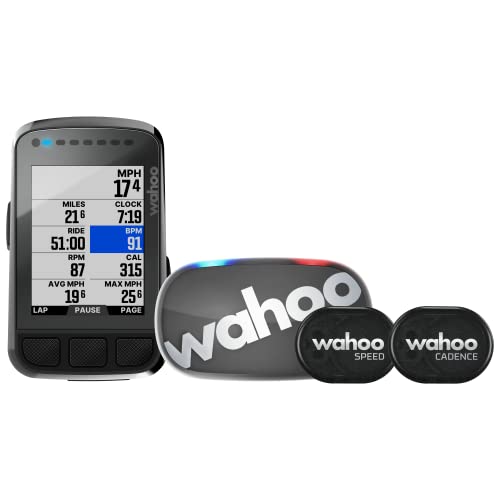 Wahoo Fitness ELEMNT Bolt GPS Fahrradcomputer Set Schwarz