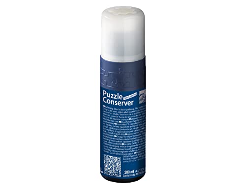Ravensburger Puzzle-Conserver - Transparenter Puzzlekleber um Puzzles zu fixieren und aufzuhängen, 200 ml