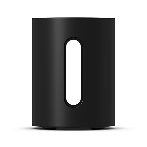 Sonos Sub mini (Schwarz) – Der WLAN-Subwoofer für tiefen Bass